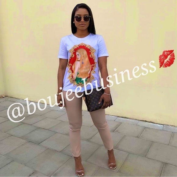 ZARA Front Print T-Shirt - Picture 1 of 7